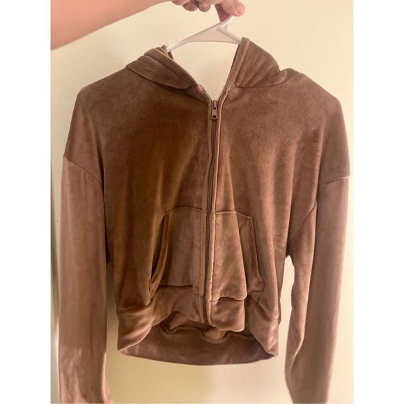 SKIMS Tops - Skims sienna cropped hoodie and tank top